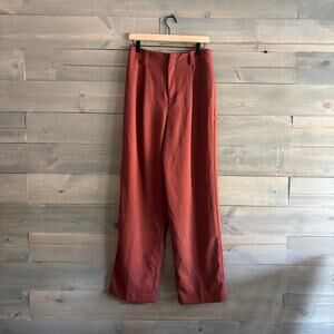 LPA x REVOLVE | Baldwin Pants Henna Rust Wide Leg Pockets Size Medium
